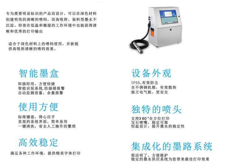 威領(lǐng)YST-1000小字符噴碼機(jī)設(shè)計介紹